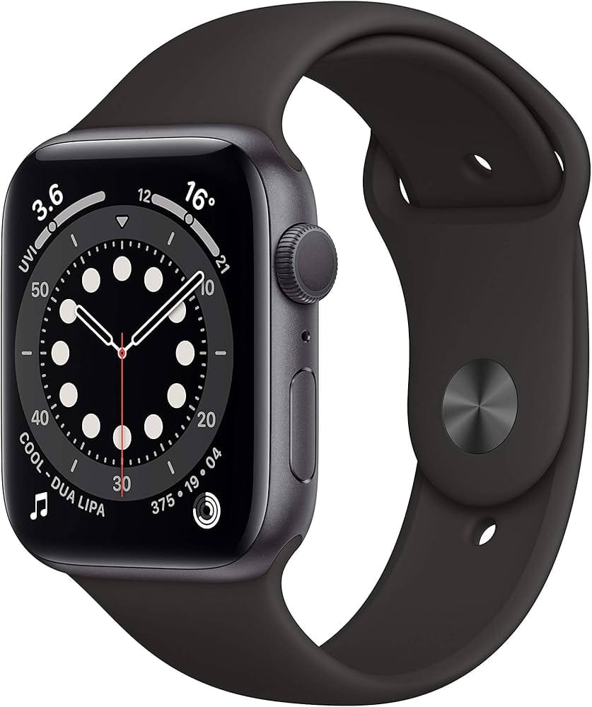 Apple Watch Series 6 44mm Zwart